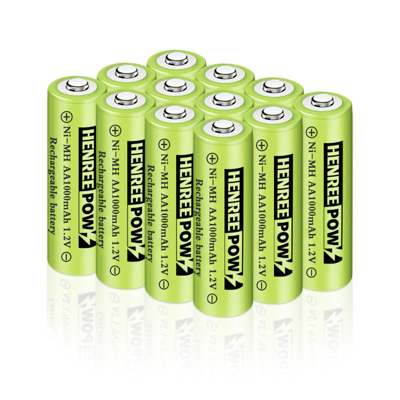 Henreepow 1.2V 600Mah AA NI-MH Batterie ricaricabili