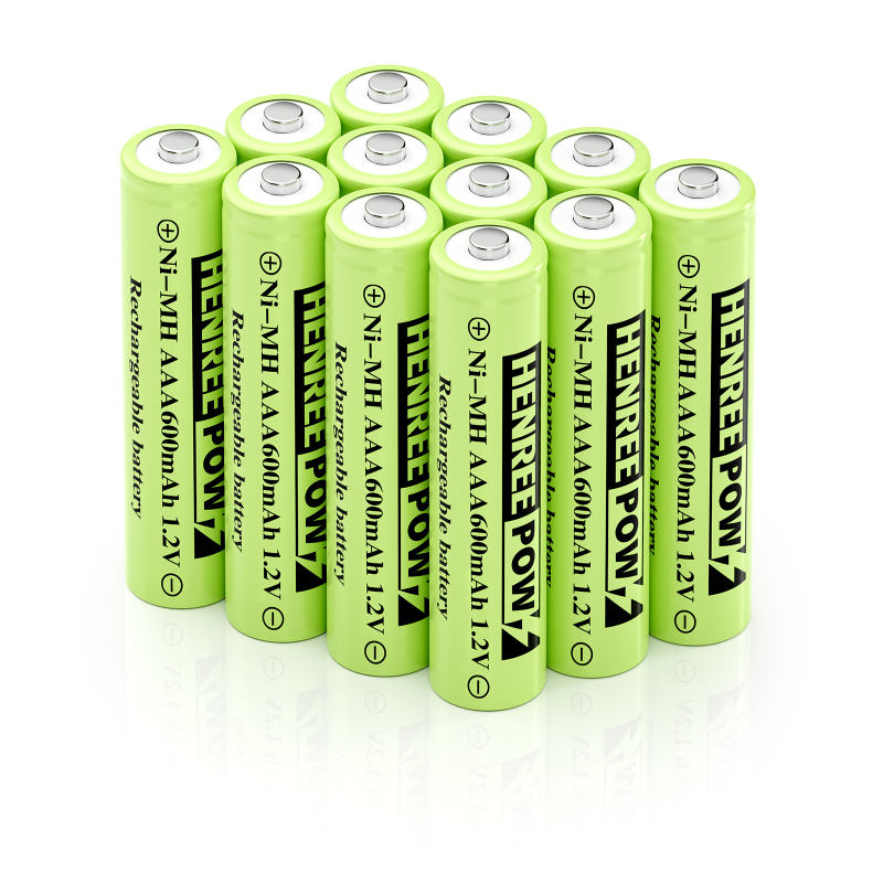 Henreepow 1.2V 600Mah AA NI-MH Batterie ricaricabili