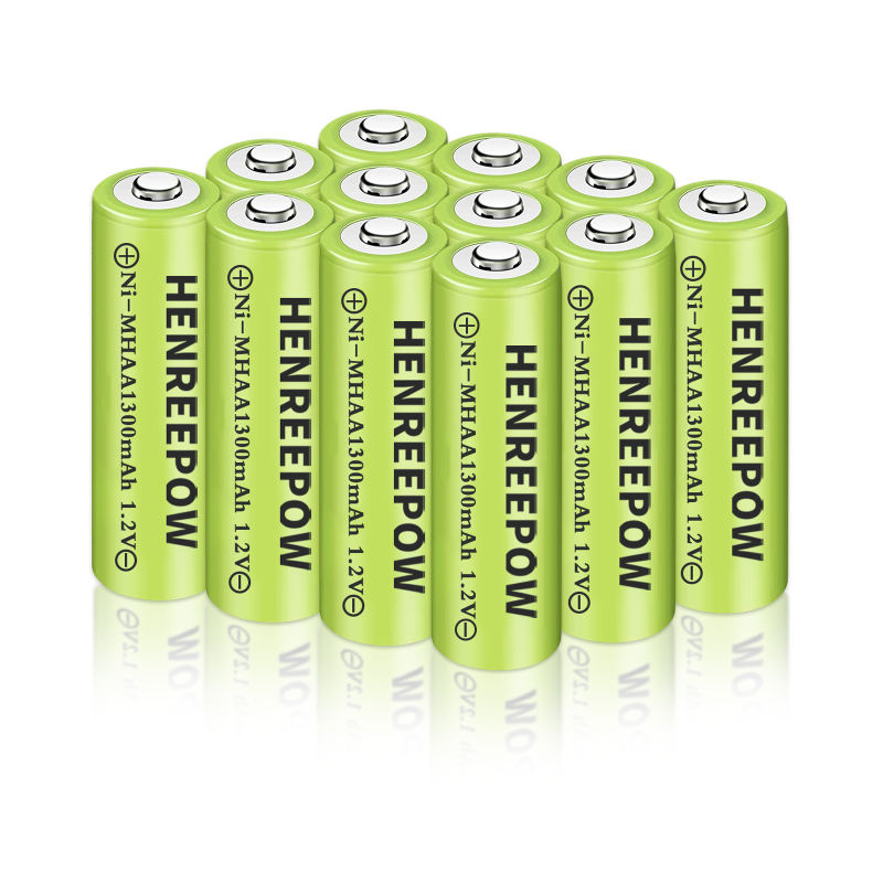 Henreepow 1.2V 1300Mah AA NI-MH Batterie ricaricabili